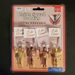 Bride Squad Buddies drink markers